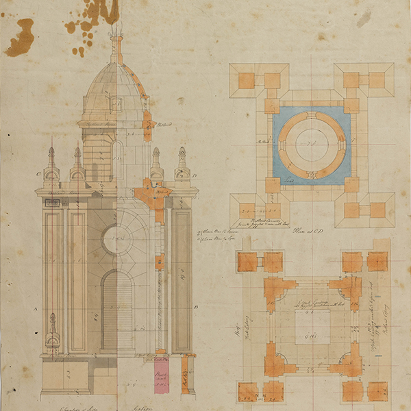 A Monstrous Excrescence Or Stroke Of Genius The Tower At St John S Bethnal Green London Sir John Soane S Museum